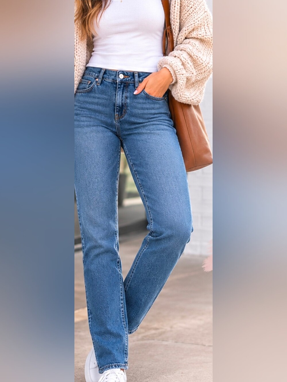 JAG Carter Girlfriend Jeans Size 2/26 Light Wash